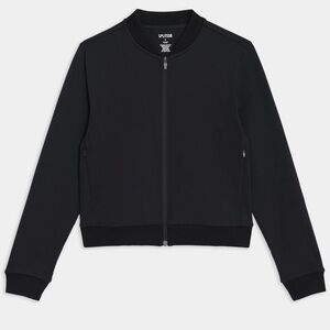 NWT SPLITS59 BLACK SUPPLEX BOMBER JACKET, Small